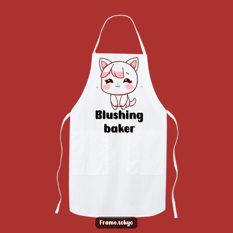 Funny Apron: Blushing Baker - Sweet Kitchen Gift
