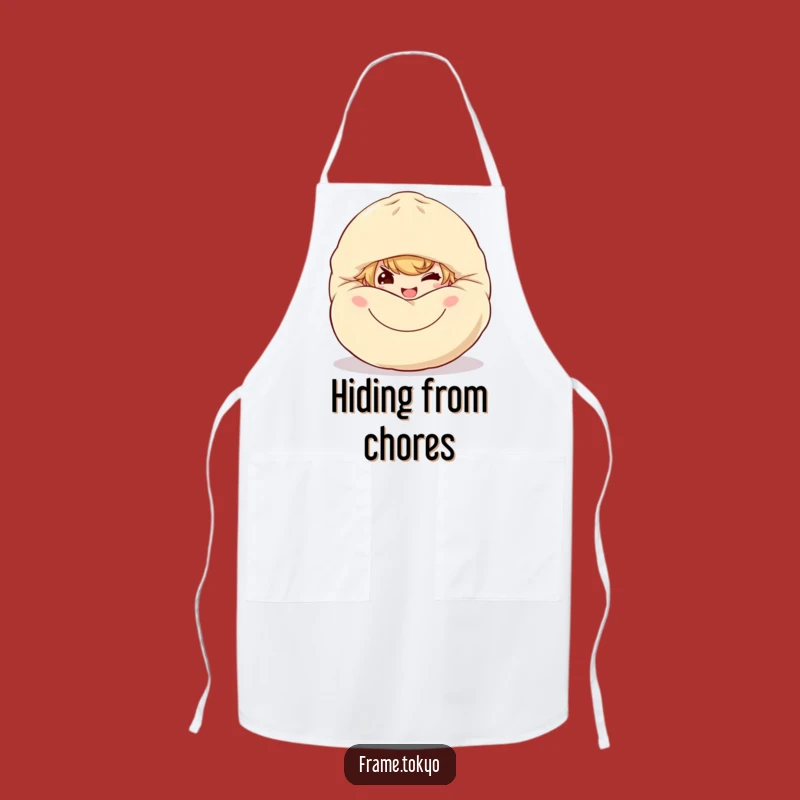 Funny Dumpling Sneak Apron: Playful Kitchen Gear for Foodies