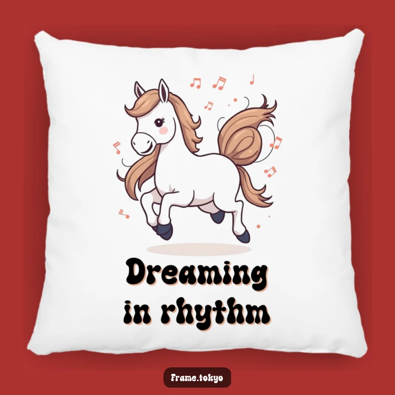 Funny Musical Horse Gallop Pillow: Rest Your Notes in Comfort!
