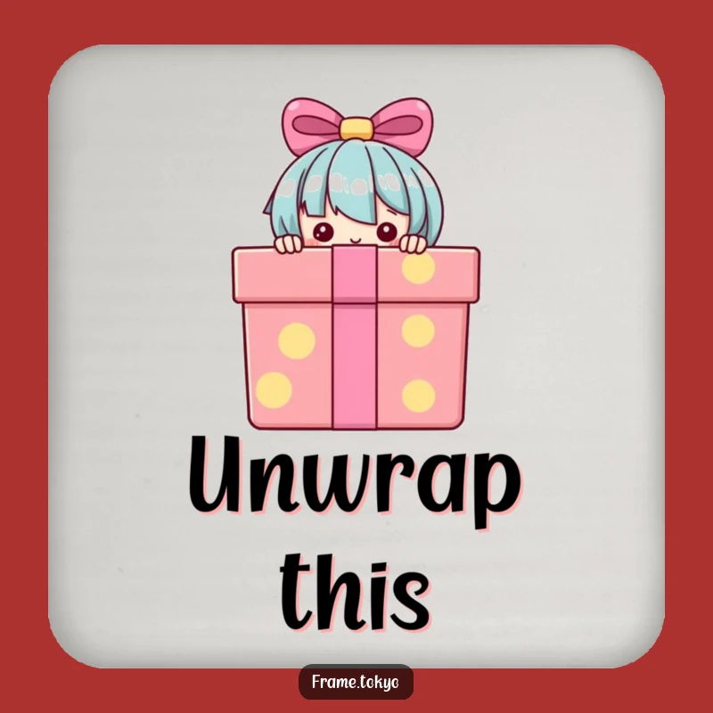 Funny Coasters: Peeking Character - Protect Your Surfaces with Humor!