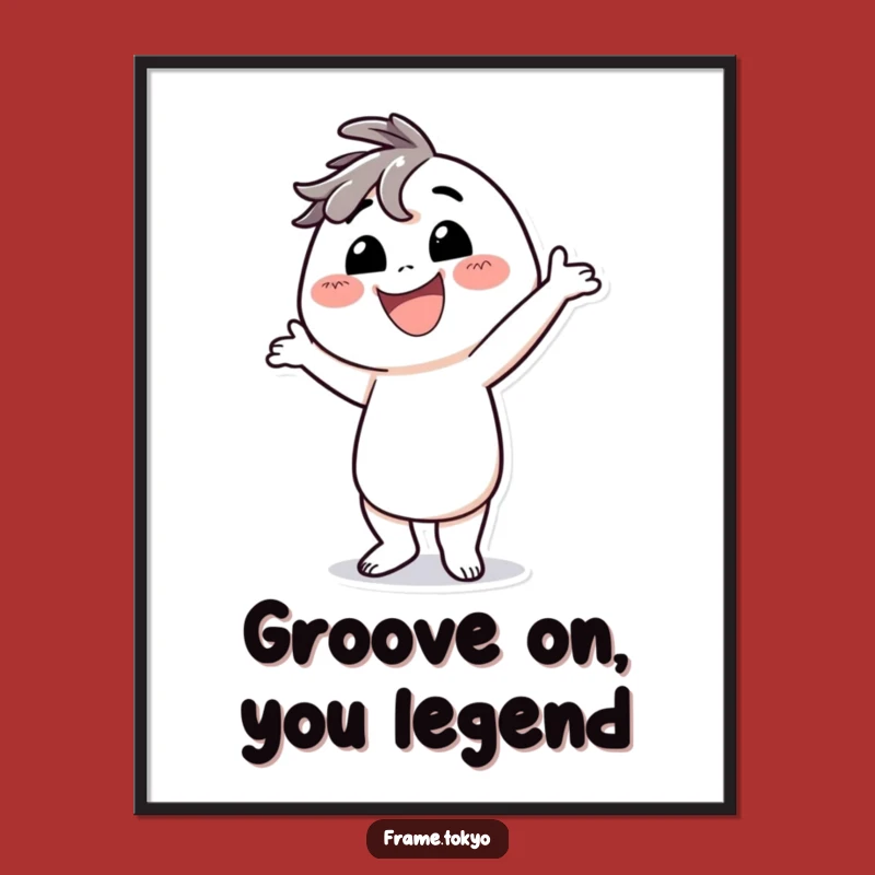 Free Printable Wall Art: Silly Dancer Character, Hilarious Downloadable Art for Walls!