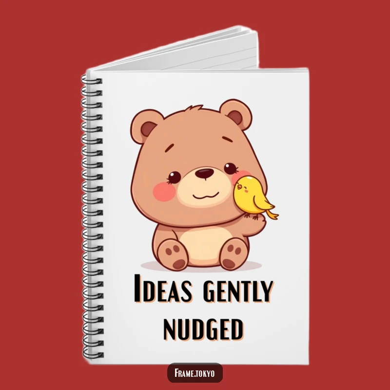 Funny Bear & Bird Notebook: Dopey Smile Journal, Hilarious Gift for Writers & Dreamers