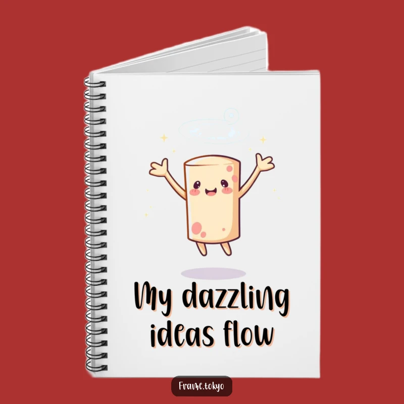 Funny Spinning Notebook: Sparkle Ideas, Hilarious Gift for Creative Minds