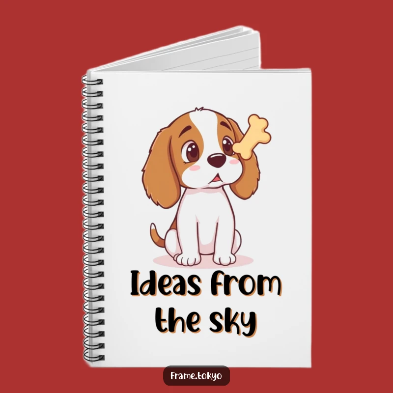 Funny Surprised Spaniel Notebook: Jot Down Ideas with a Hilarious Pup