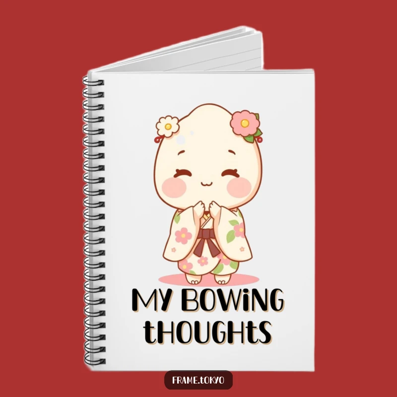 Funny Mochi Kimono Notebook: Journal Your Happy Thoughts!