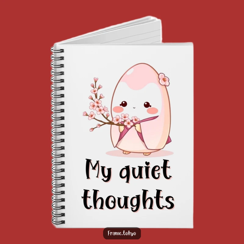 Funny Onigiri Kimono Notebook: Journal Your Gentle Thoughts!
