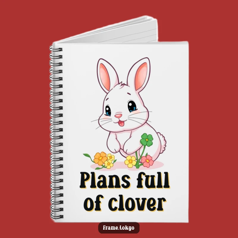 Funny Rabbit Clover Journal: Jot Down Ideas with Playful Humor