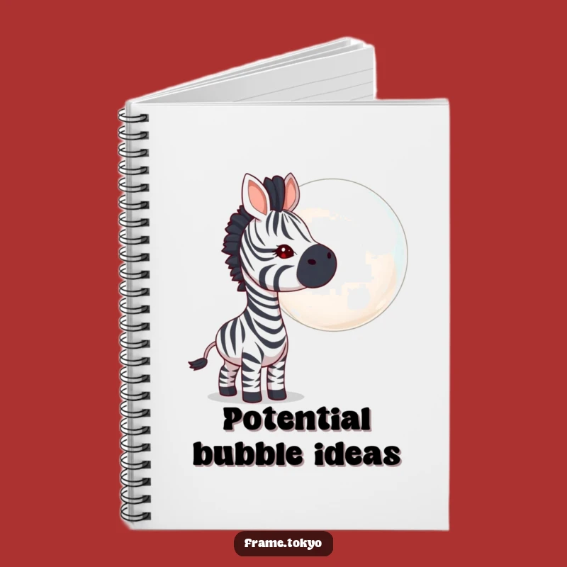 Funny Zebra Bubble Notebook: Jot Down Ideas with This Amusing and Curious Journal