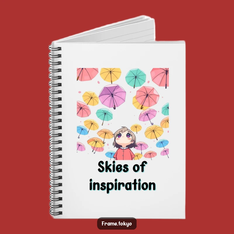 Funny Wonder Umbrella Sky Notebook: Whimsical Journal