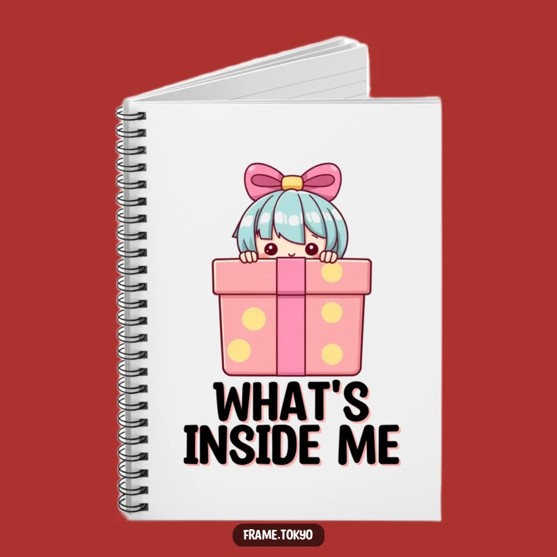 Funny Notebook: Peeking Character - Journal Your Surprises!