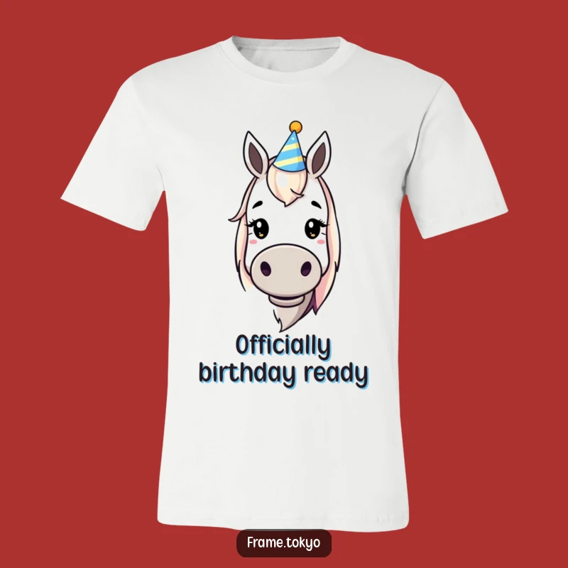 Funny Dopey Horse Party Hat T-Shirt: Wear Your Silliness with Pride!