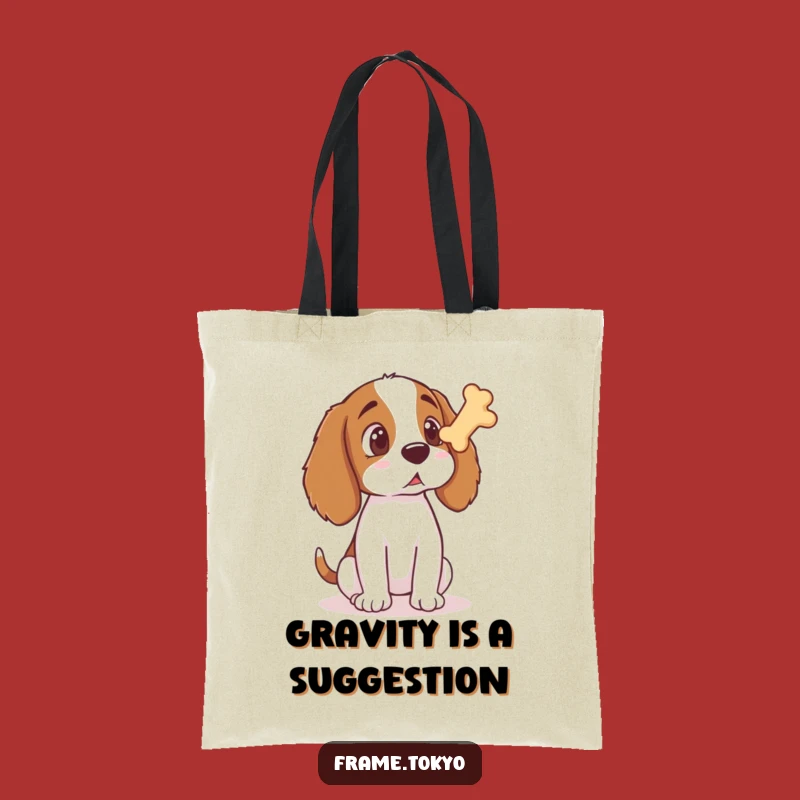 Funny Surprised Spaniel Tote Bag: Carry Your Laughs in Style