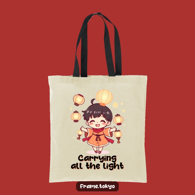 Funny Tiny Juggler Tote Bag: Whimsical Carry-All for Everyday Magic