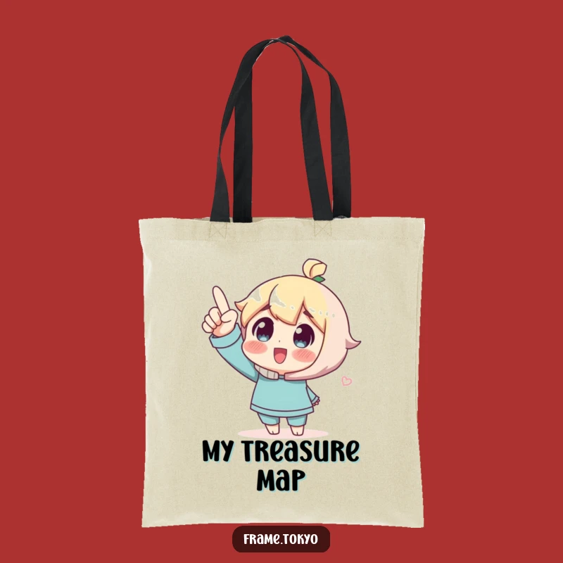 Funny Tote Bag: Pointing to Wonder - Carry Your Inspiration!